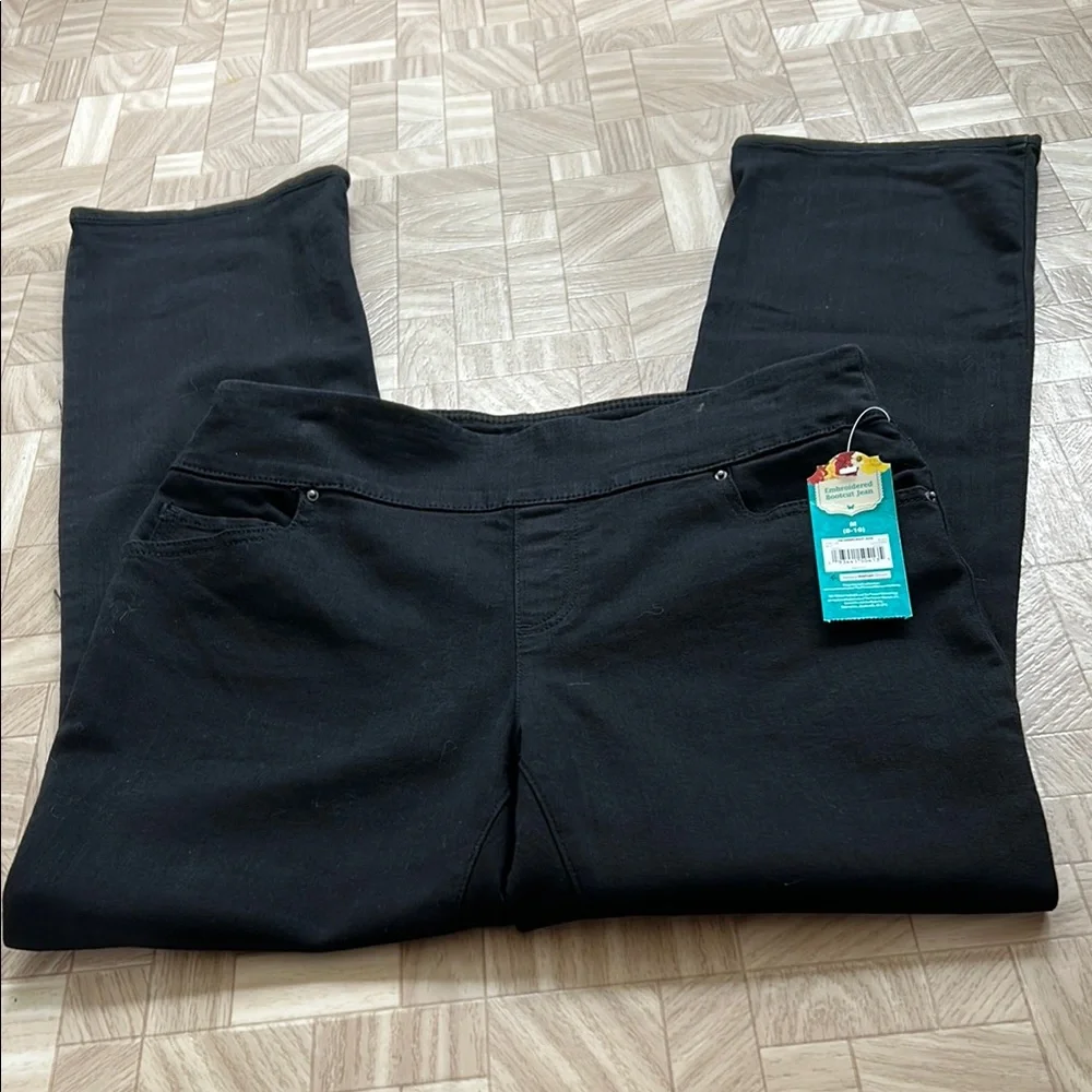 NWT The Pioneer Woman Black Garment pants - Picture 5 of 7